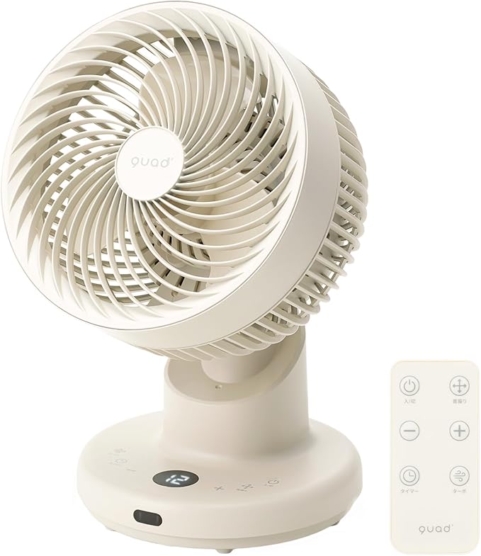 QUADS コンパクト DC サーキュレーター PUREAIR(20畳用)